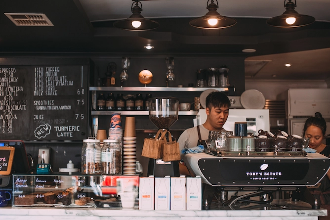 cafeteria estrangeira